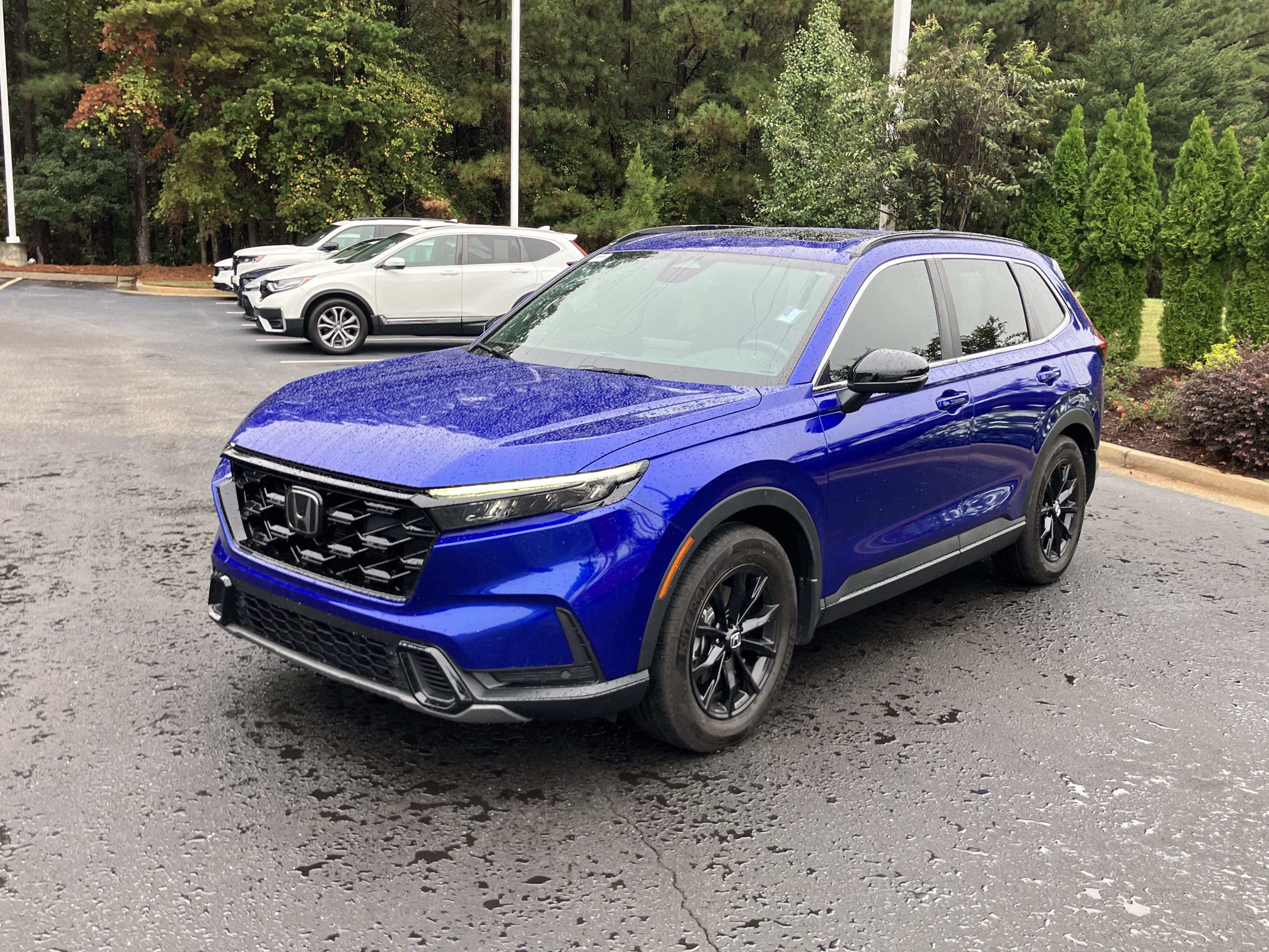 Certified 2025 Honda CR-V Hybrid Sport-L FWD SUV