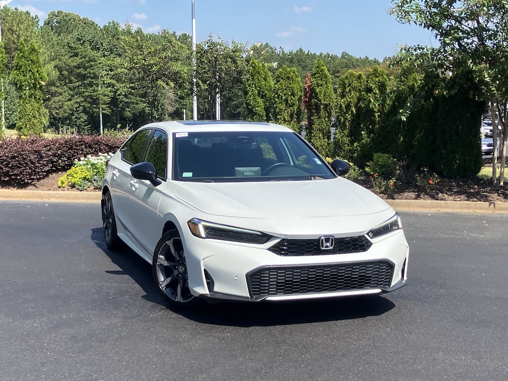 Certified 2025 Honda Civic Hybrid Sport Touring CVT Sedan