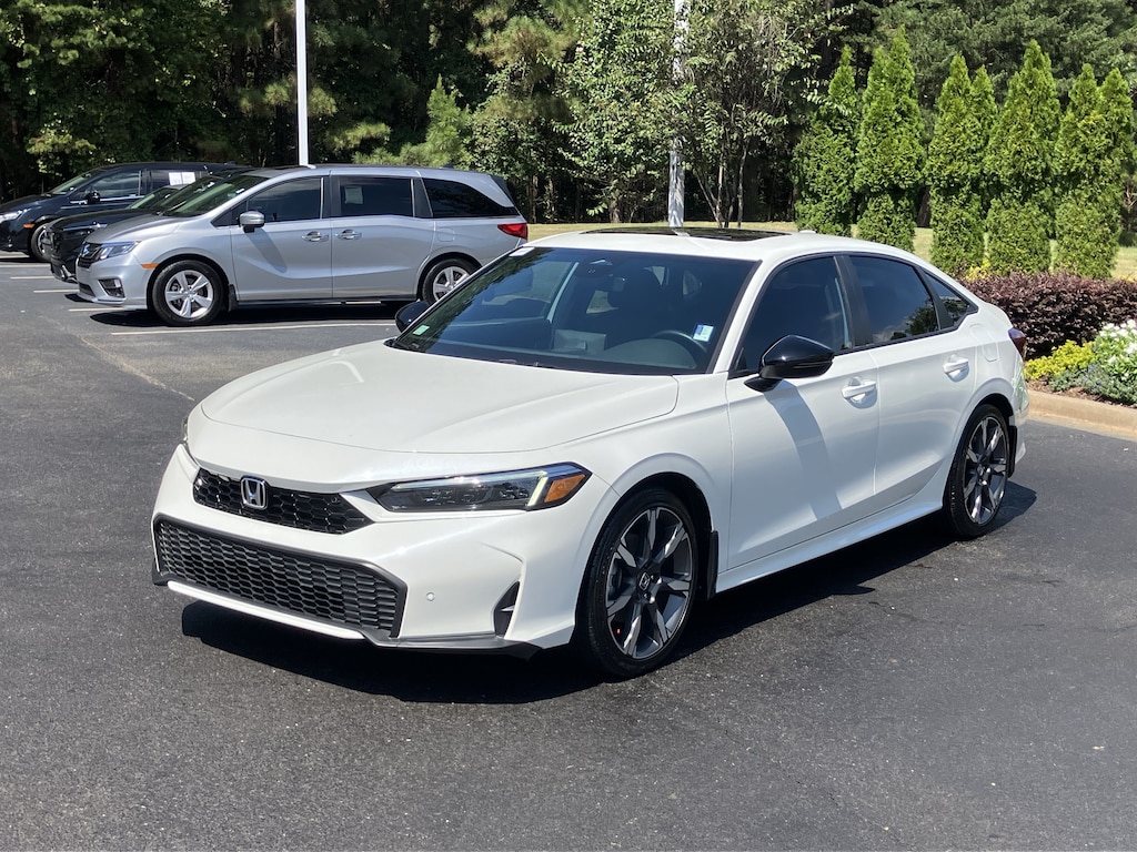 Certified 2025 Honda Civic Hybrid Sport Touring CVT Sedan