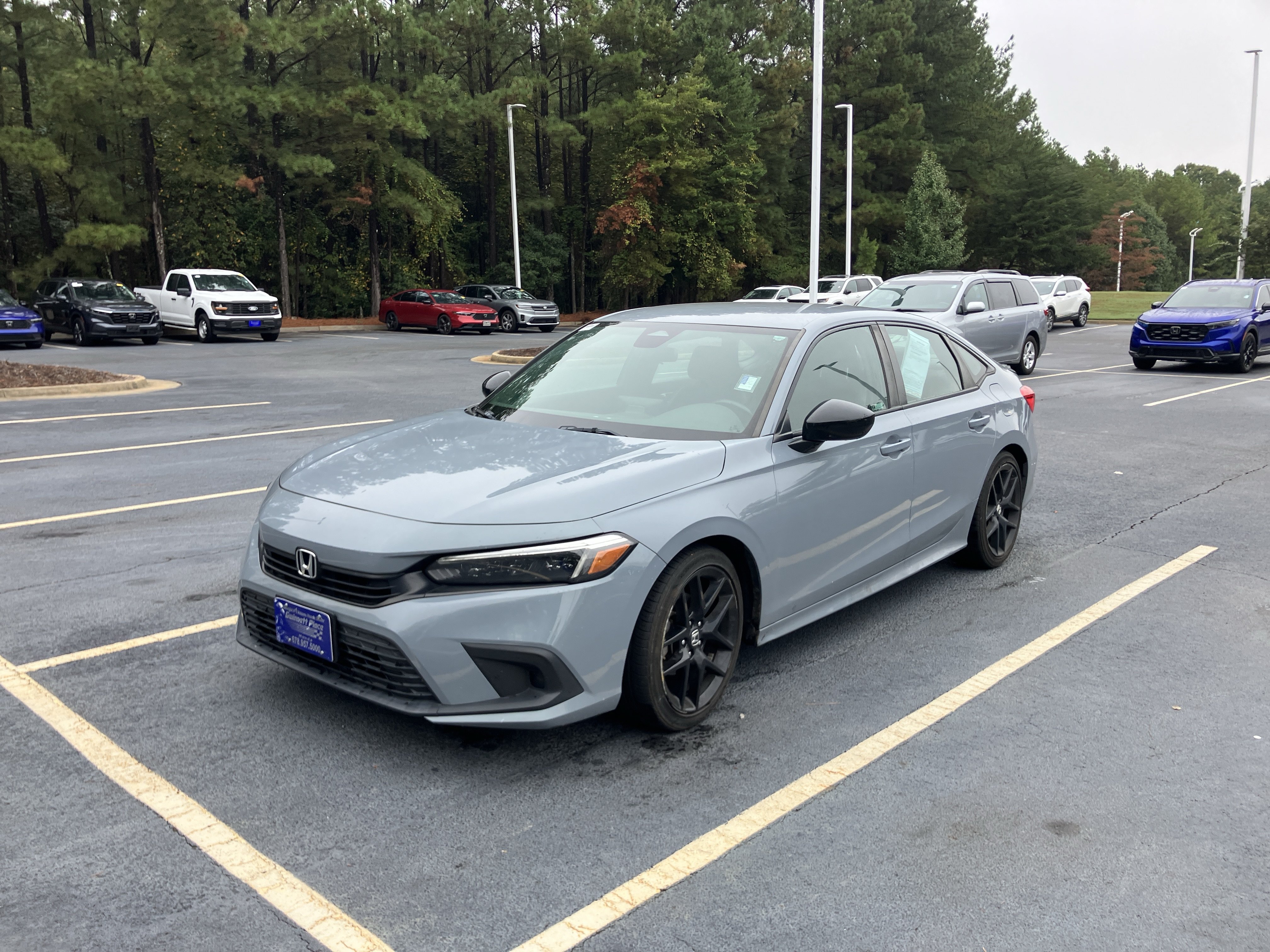 Certified 2024 Honda Civic Sport CVT Sedan