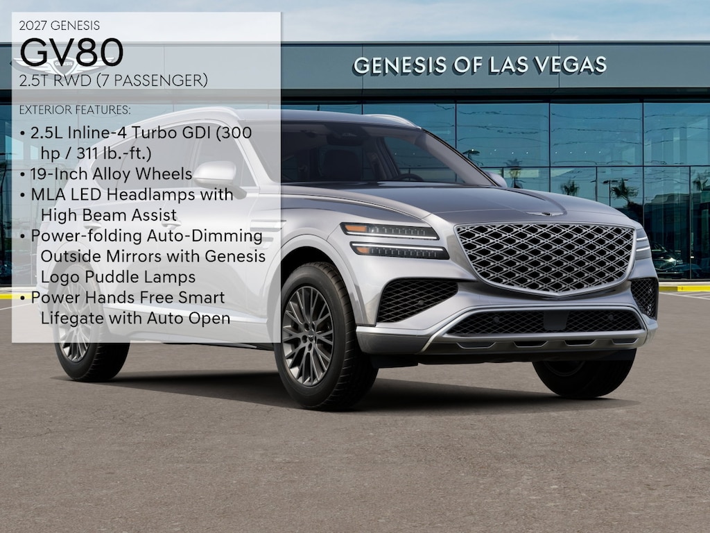 New 2027 Genesis GV80 2.5T SUV