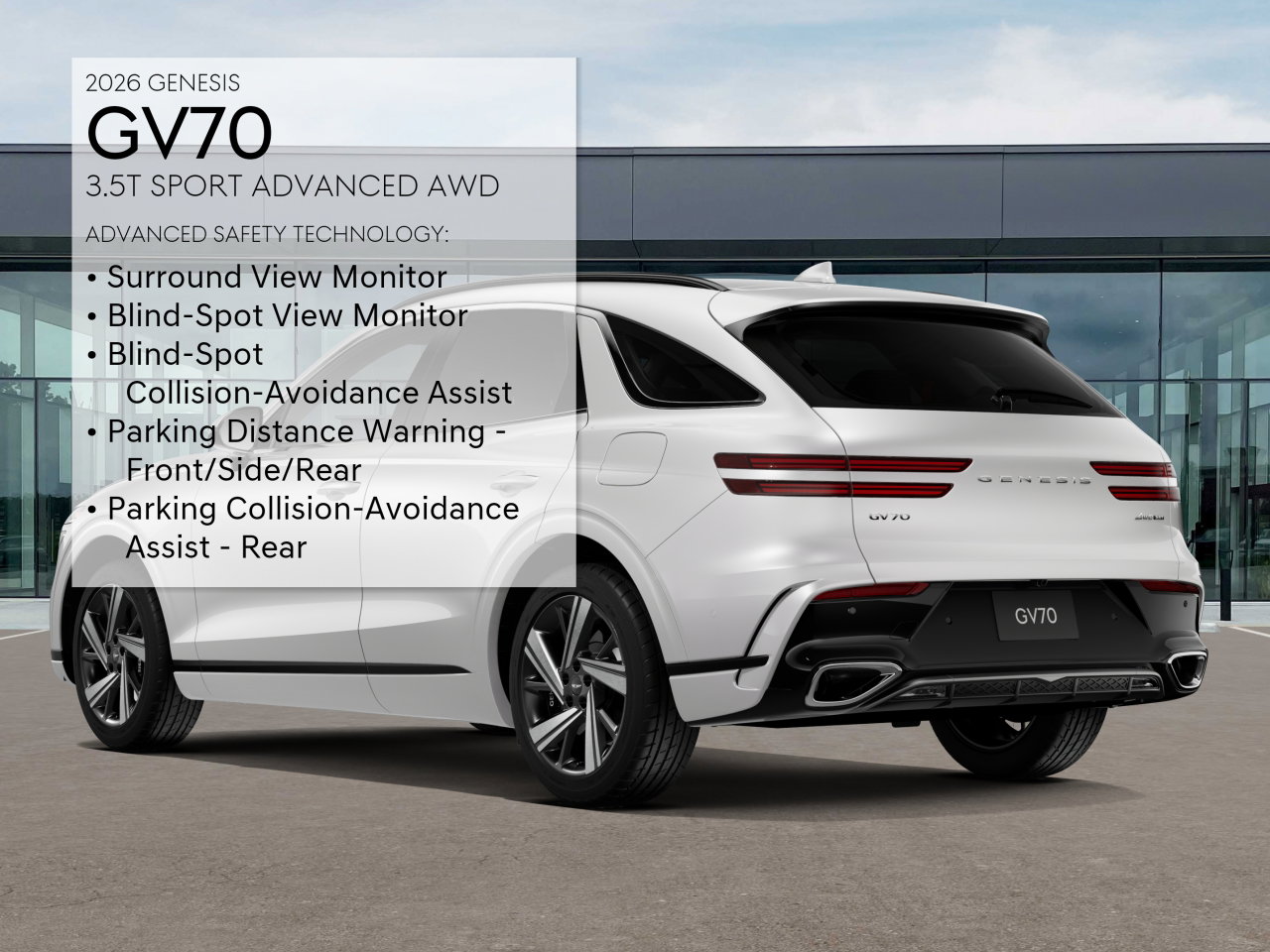 2026 GENESIS GV70 Sport Advanced - Photo 7