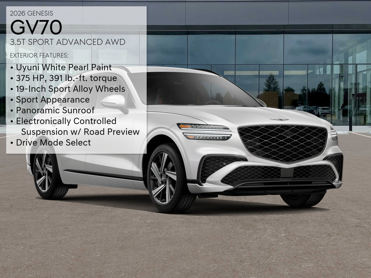 2026 GENESIS GV70 Sport Advanced - Photo 3