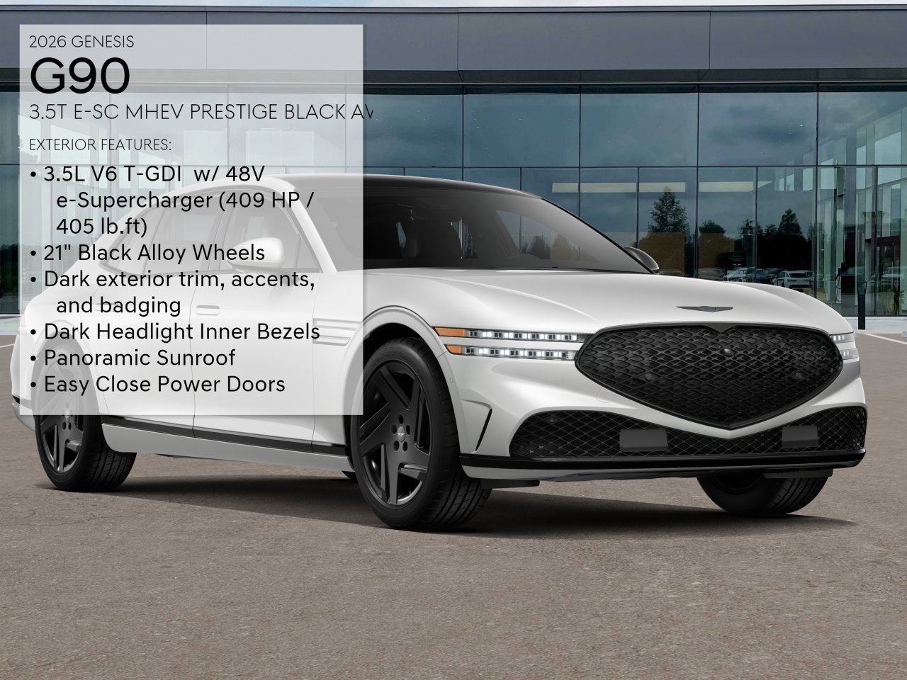 2026 GENESIS G90 Prestige Black - Photo 3