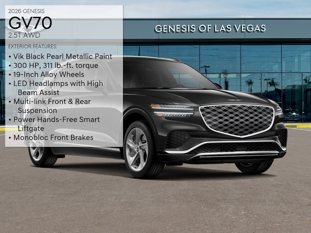 New 2026 Genesis GV70 2.5T SUV