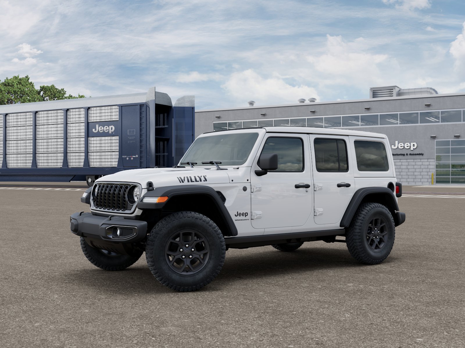 New 2027 Jeep Wrangler 4-DOOR WILLYS Sport Utility