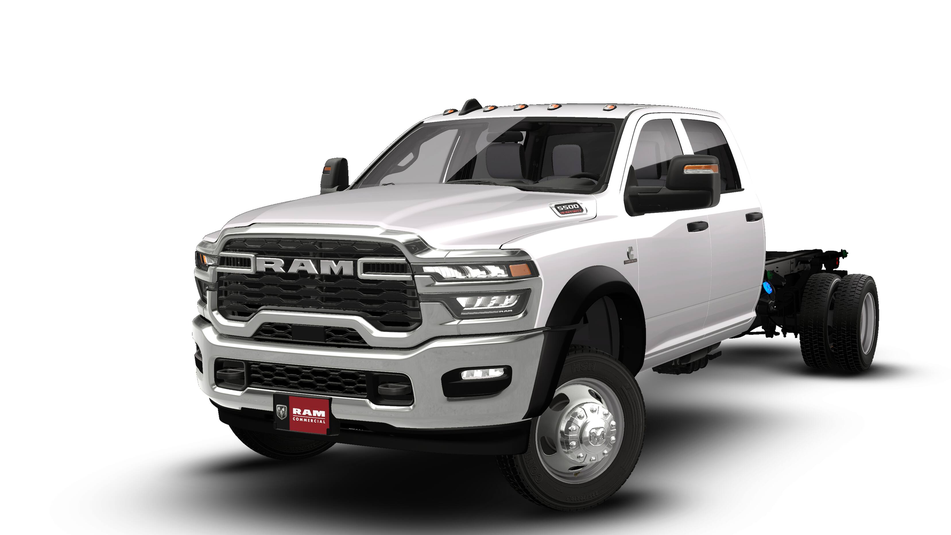 New 2027 Ram 5500 Chassis Cab TRADESMAN CREW 4X4 84' CA Pickup