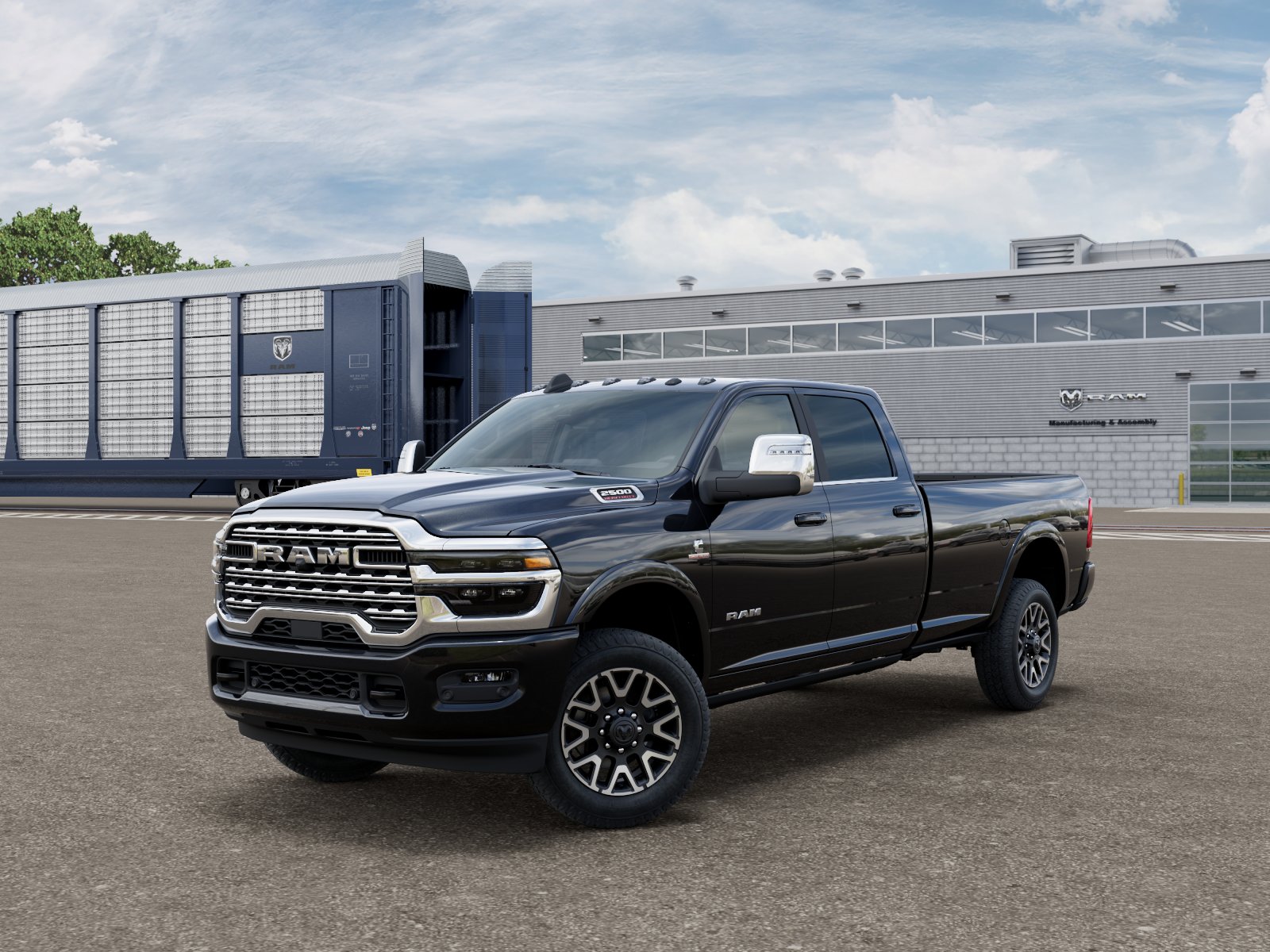 New 2027 Ram 2500 LIMITED LONGHORN CREW CAB 4X4 8' BOX Pickup For Sale Near Farmington, MI