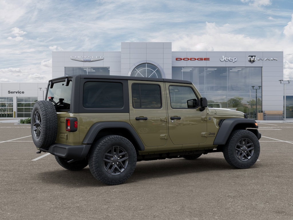 New 2026 Jeep Wrangler 4-Door Sport S 4x4 SUV
