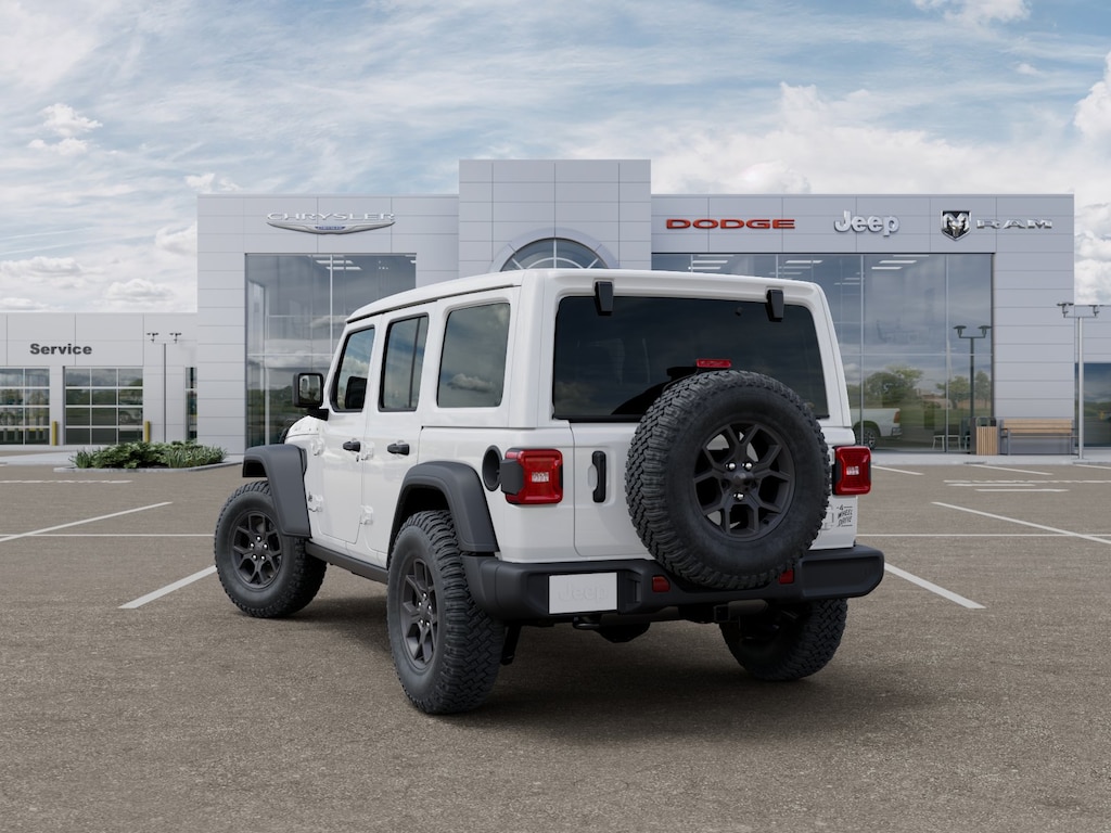 New 2026 Jeep Wrangler 4-DOOR WILLYS Sport Utility