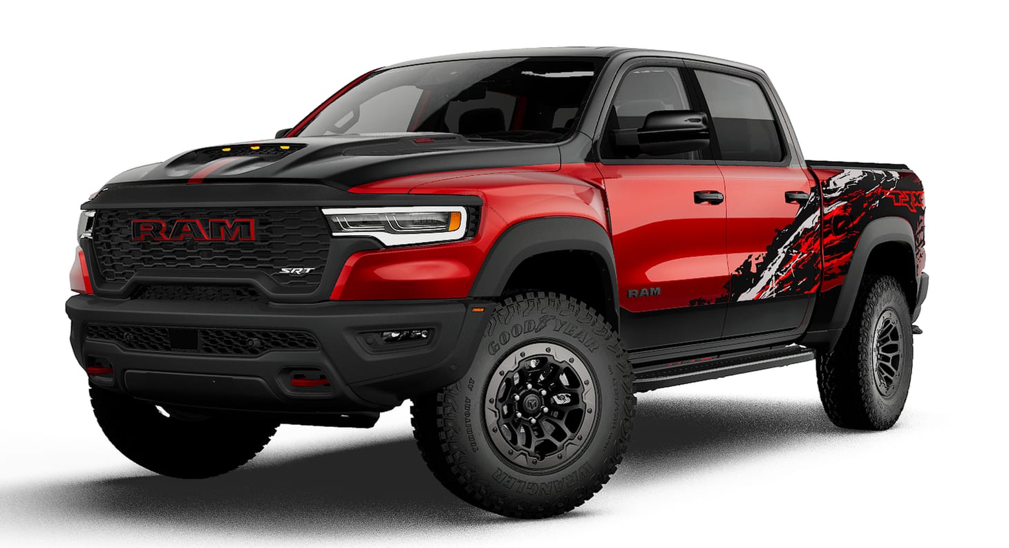 New 2027 Ram 1500 TRX SRT CREW CAB 4X4 5'7 BOX Pickup