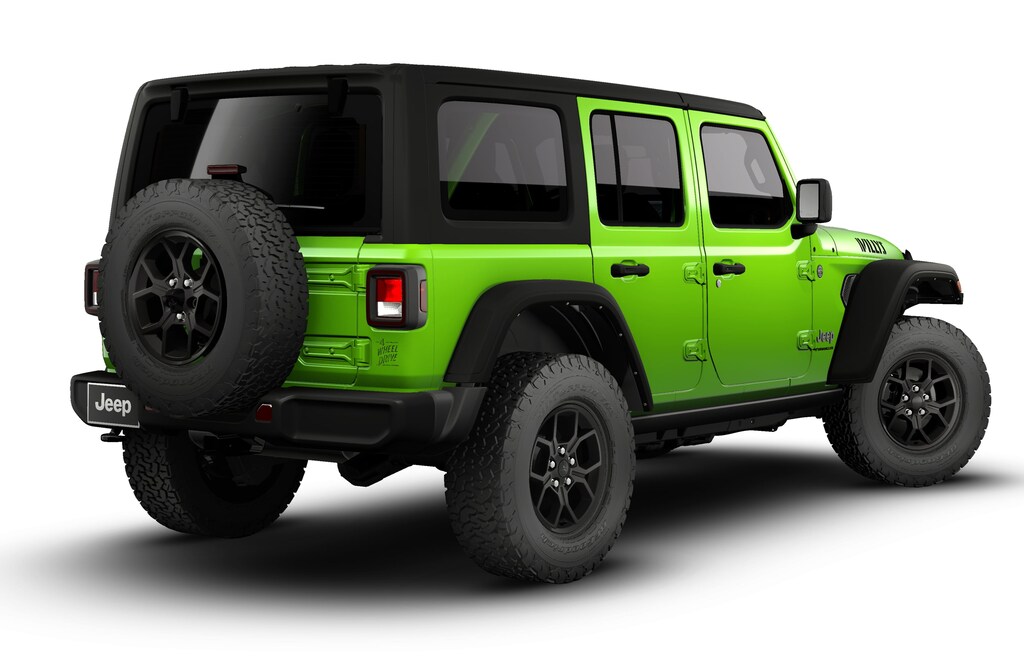 New 2026 Jeep Wrangler 4-DOOR WILLYS Sport Utility