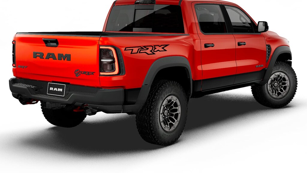 New 2027 Ram 1500 TRX SRT CREW CAB 4X4 5'7 BOX Pickup
