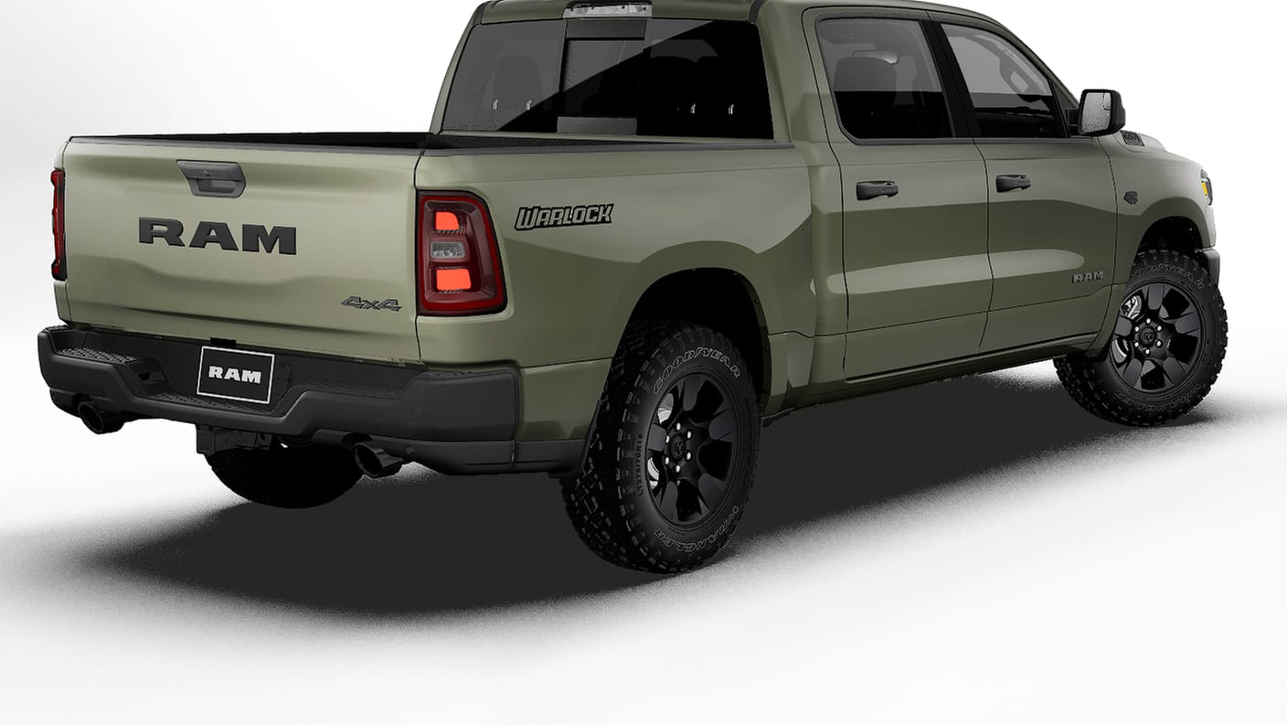 New 2027 Ram 1500 WARLOCK CREW CAB 4X4 5'7 BOX Pickup
