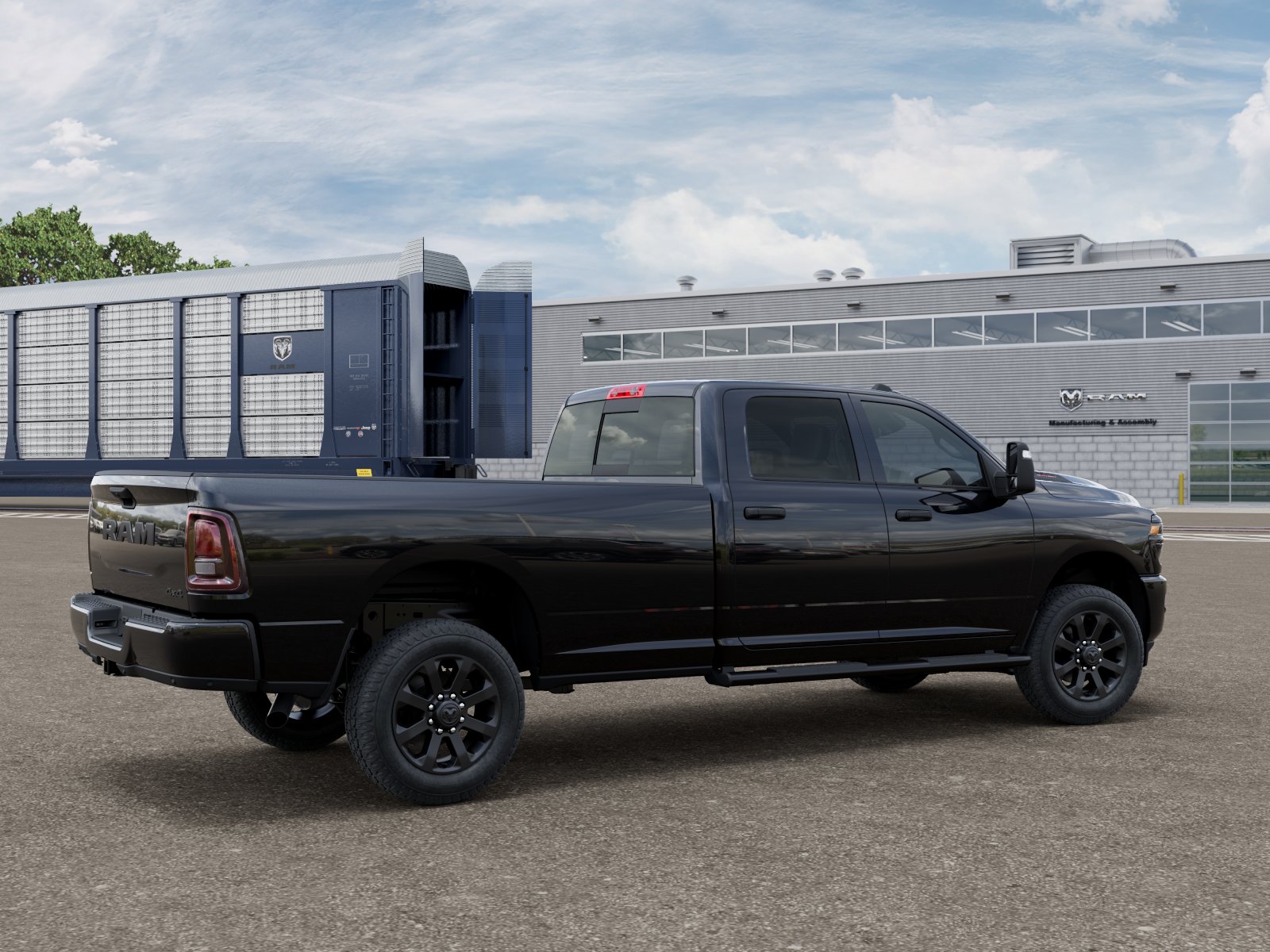 New 2027 Ram 2500 BLACK EXPRESS CREW CAB 4X4 8' BOX Pickup