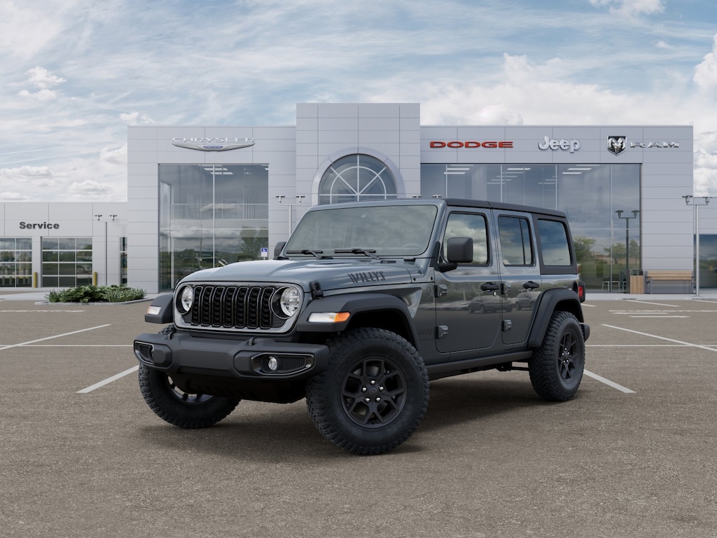 New 2026 Jeep Wrangler 4-Door Willys 4x4 SUV