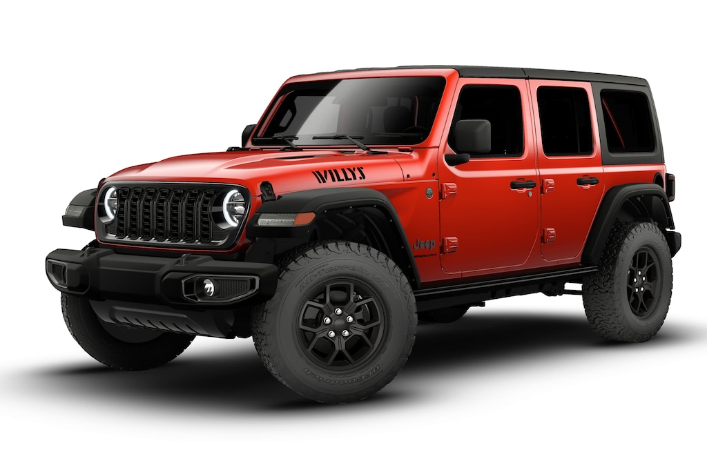 New 2026 Jeep Wrangler 4-DOOR WILLYS Sport Utility