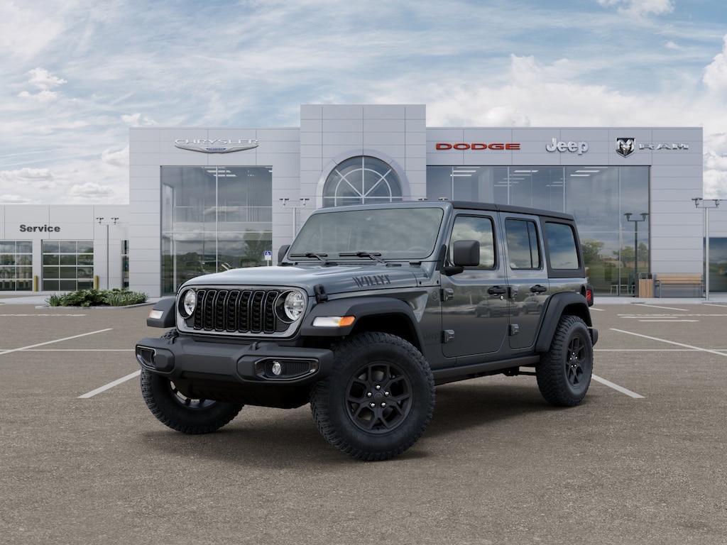 New 2026 Jeep Wrangler 4-Door Willys 4x4 SUV