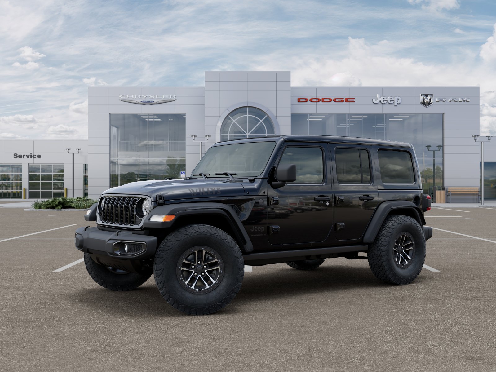 New 2026 Jeep Wrangler 4-Door Willys 4x4 SUV