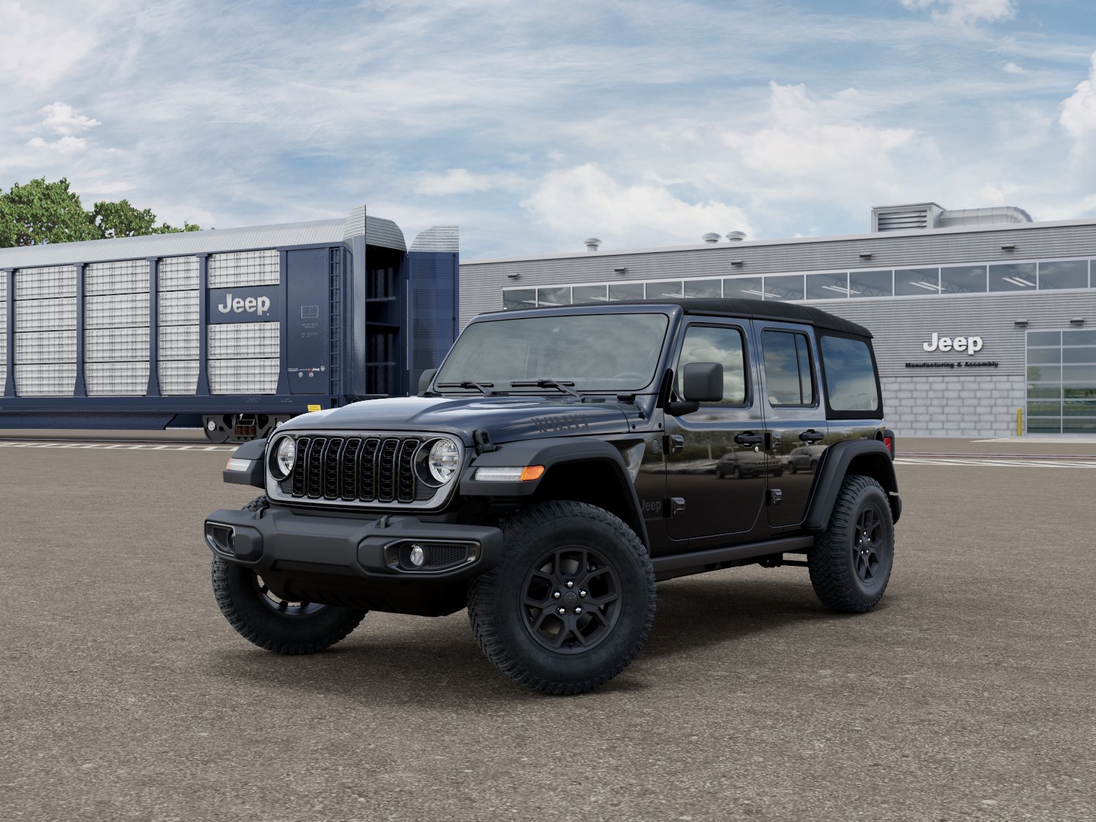 New 2027 Jeep Wrangler 4-Door Willys 4x4 SUV