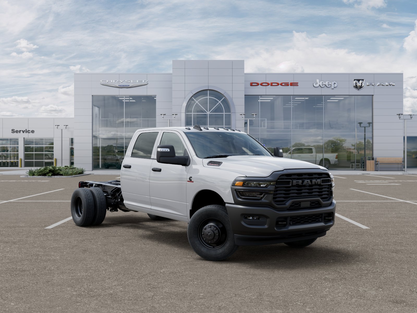 New 2025 Ram 3500 Chassis Cab Tradesman Truck Crew Cab