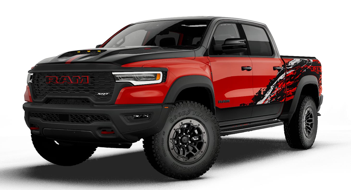 New 2027 Ram 1500 TRX SRT CREW CAB 4X4 5'7 BOX Pickup