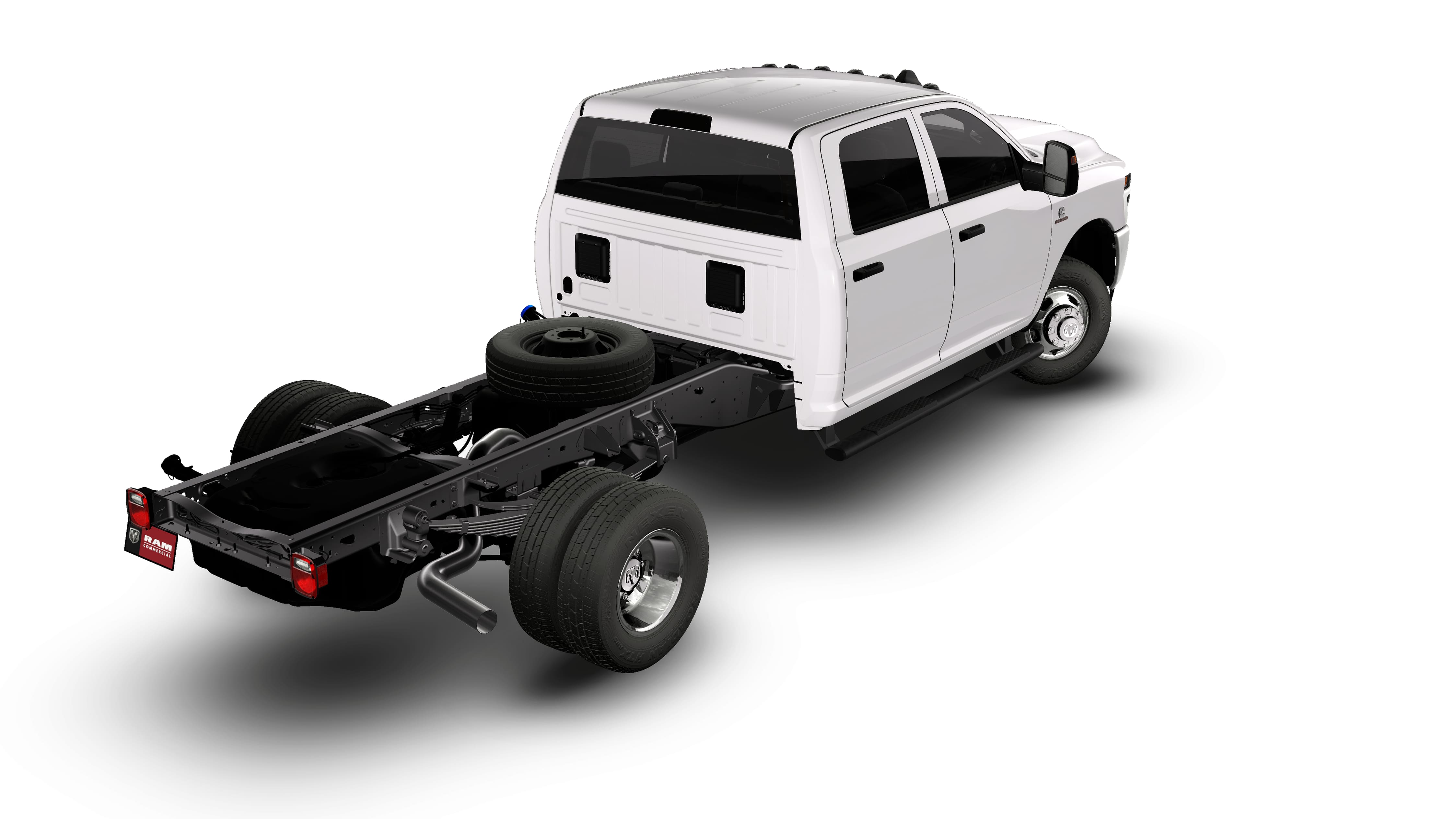 New 2027 Ram 3500 Chassis Cab TRADESMAN CREW 4X4 60' CA Pickup