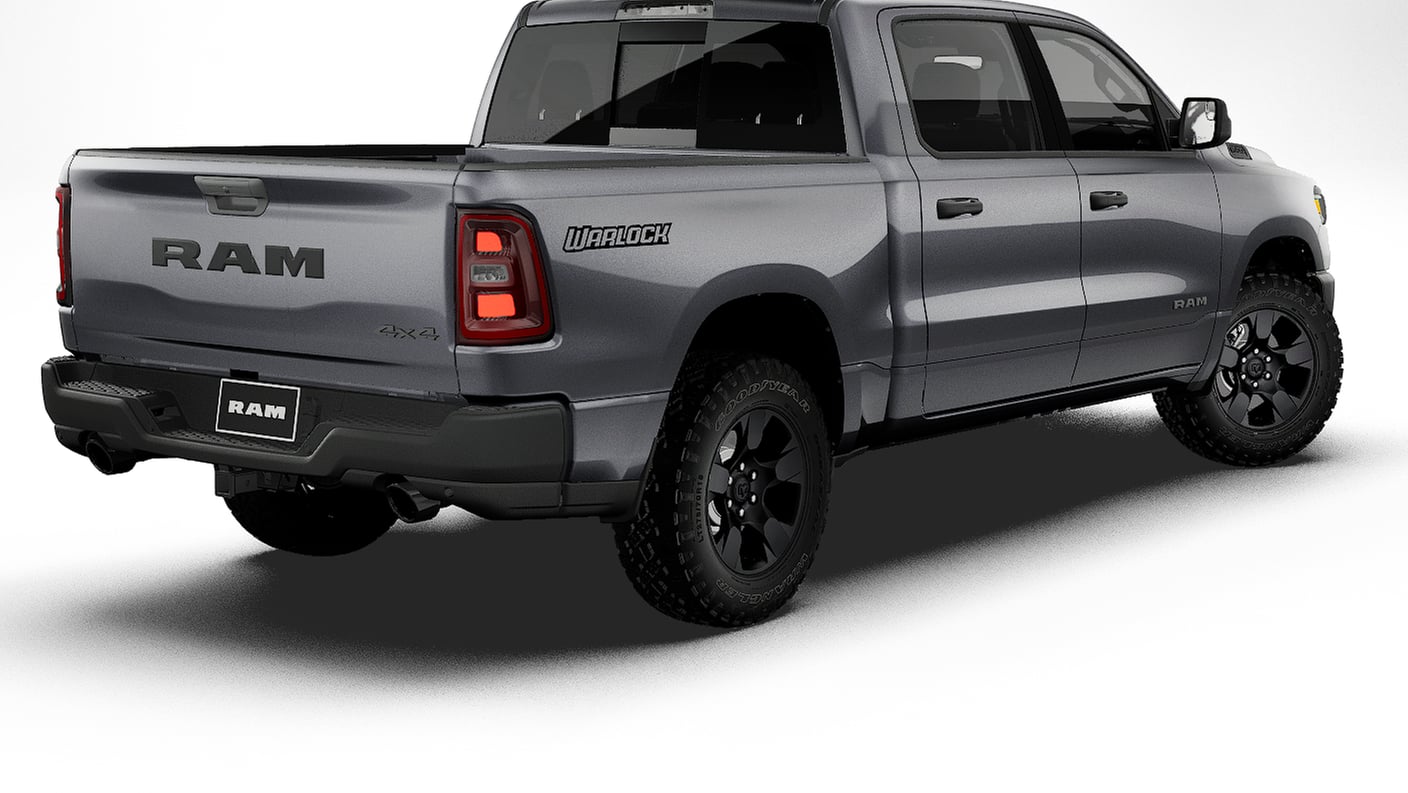 New 2027 Ram 1500 WARLOCK CREW CAB 4X4 5'7 BOX Pickup