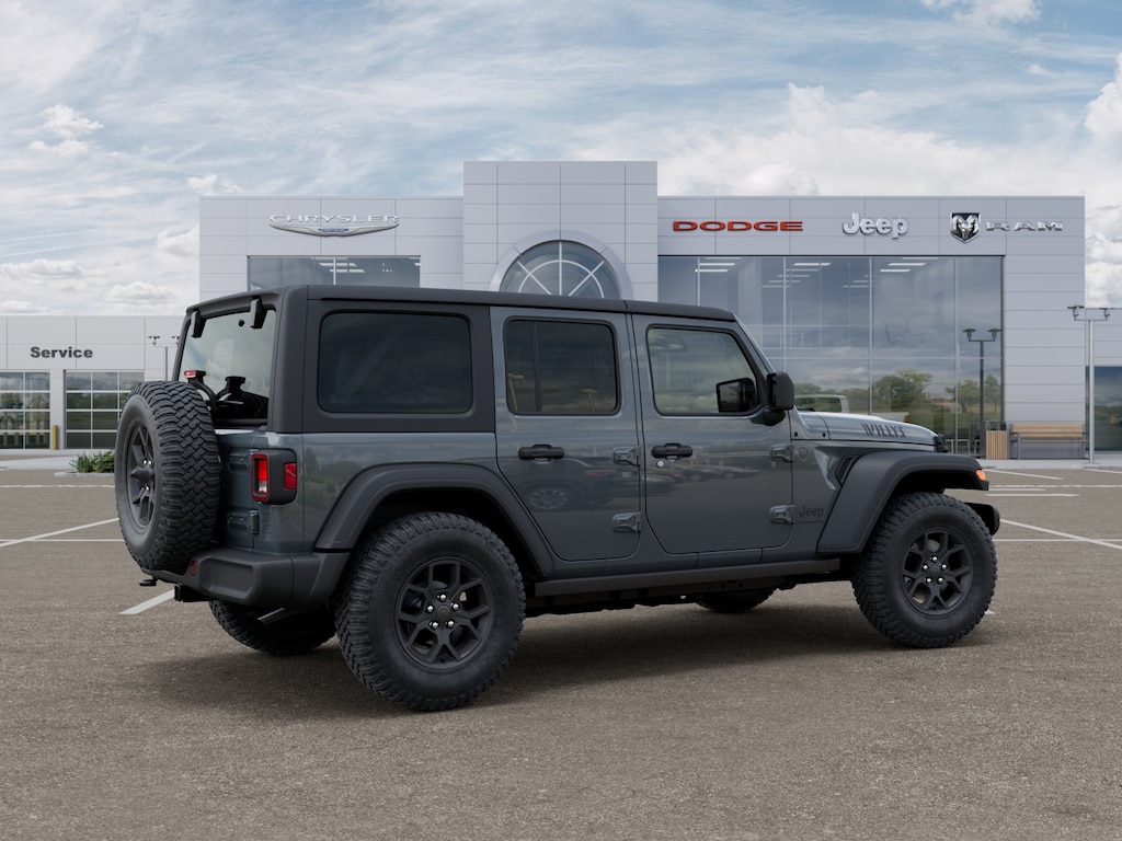 New 2026 Jeep Wrangler 4-Door Willys 4x4 SUV