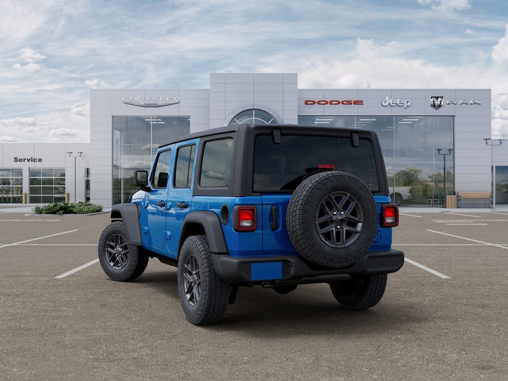 New 2026 Jeep Wrangler 4-Door Sport S 4x4 SUV