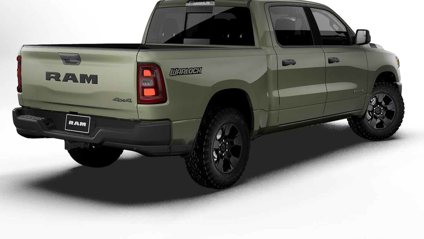 New 2027 Ram 1500 WARLOCK CREW CAB 4X4 5'7 BOX Pickup