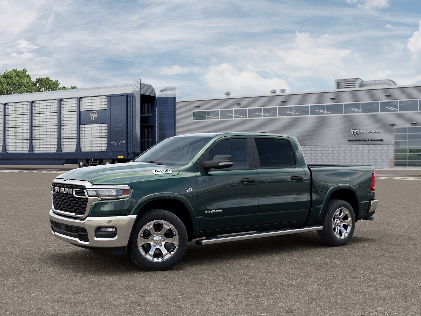 New 2027 Ram 1500 BIG HORN CREW CAB 4X4 5'7 BOX Pickup