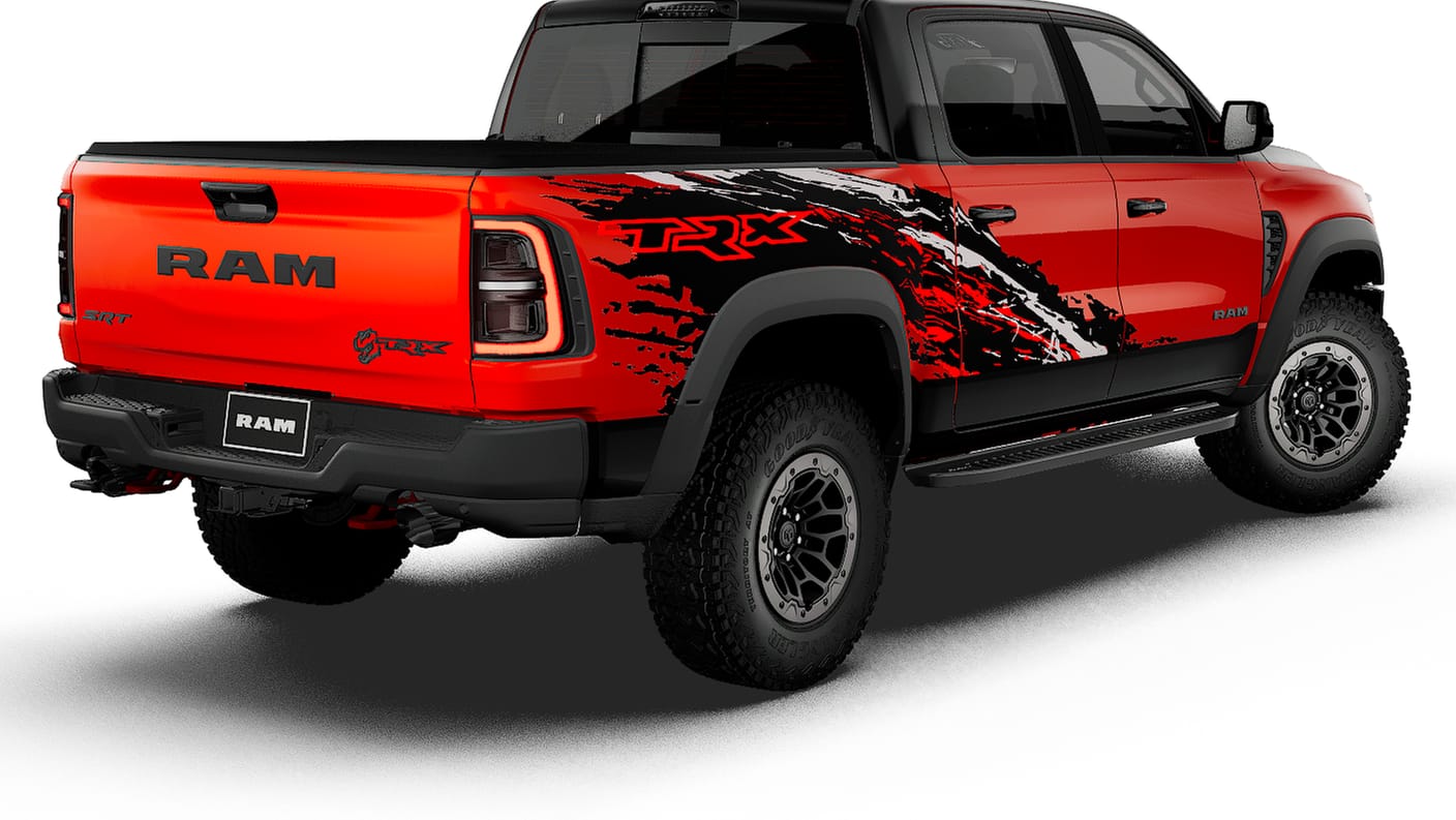 New 2027 Ram 1500 TRX SRT CREW CAB 4X4 5'7 BOX Pickup