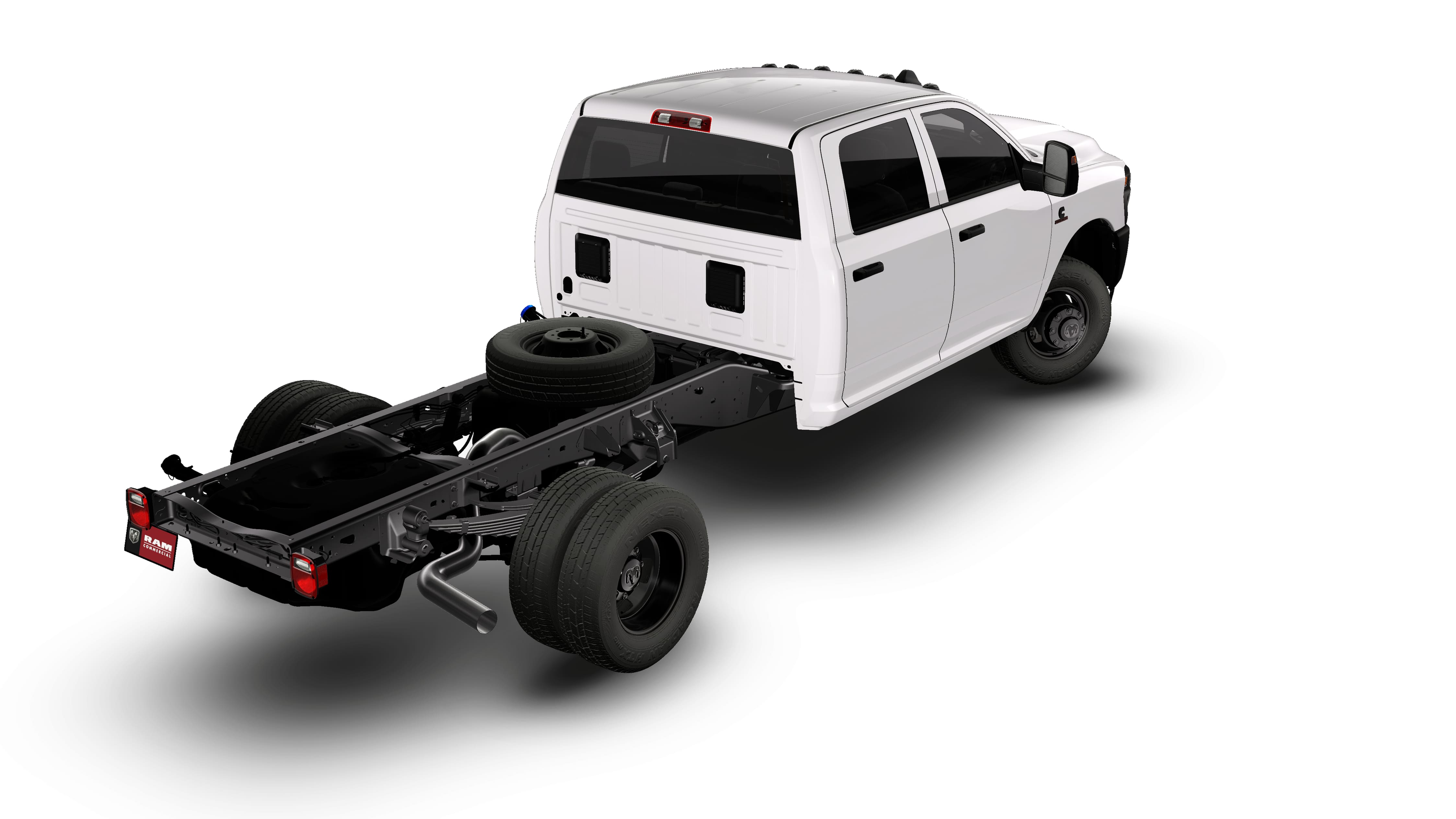 New 2027 Ram 3500 Chassis Cab TRADESMAN CREW 4X4 60' CA Pickup
