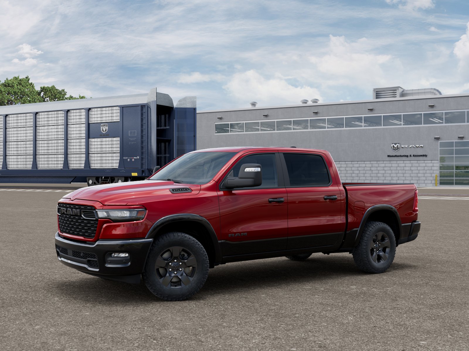 New 2027 Ram 1500 BIG HORN CREW CAB 4X4 5'7 BOX Pickup