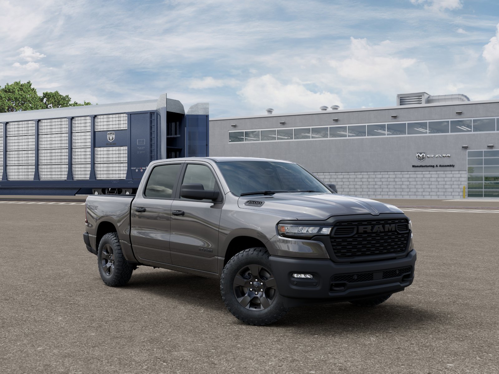 New 2027 Ram 1500 WARLOCK CREW CAB 4X4 5'7 BOX Pickup