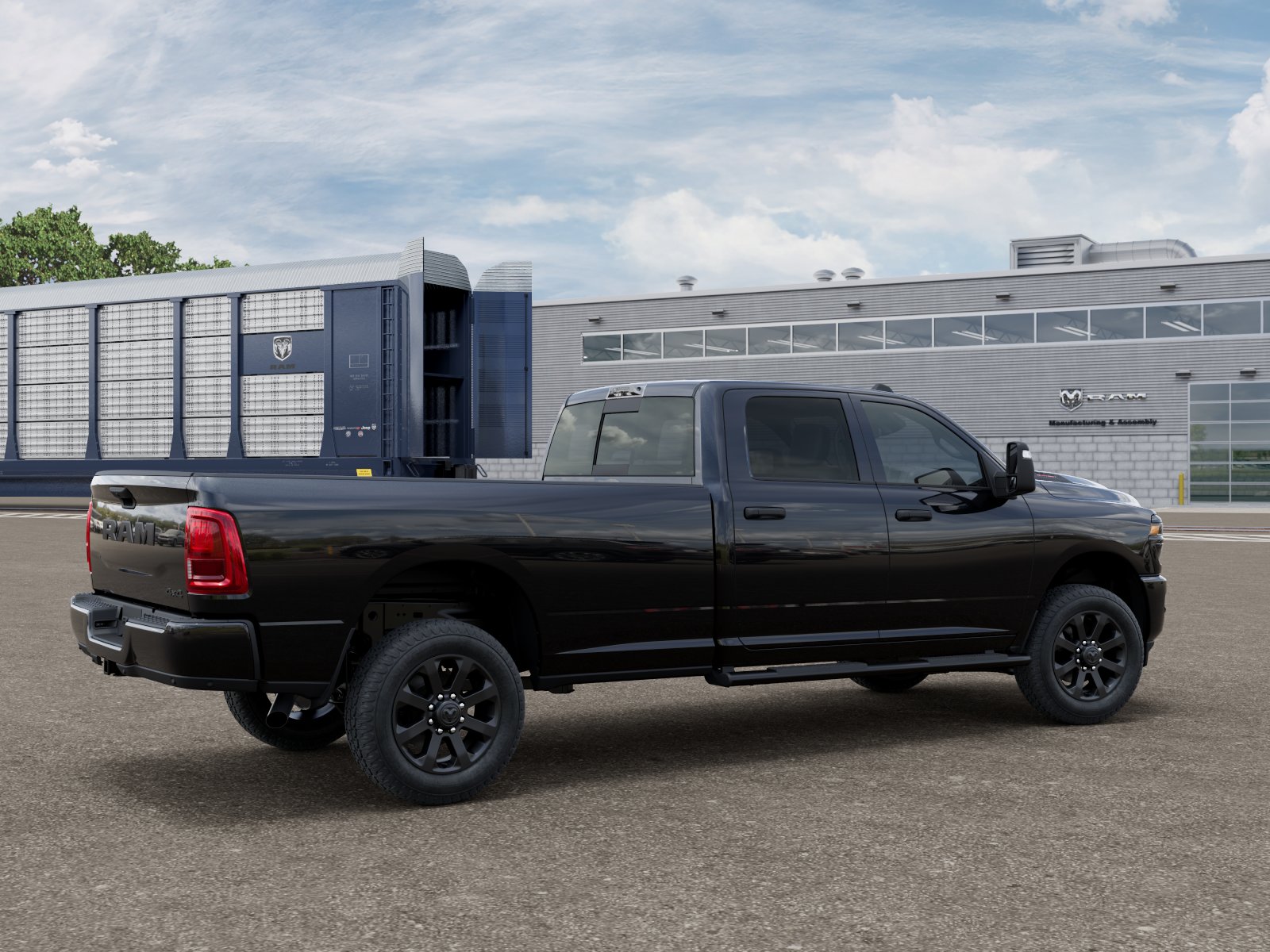 New 2027 Ram 2500 BLACK EXPRESS CREW CAB 4X4 8' BOX Pickup