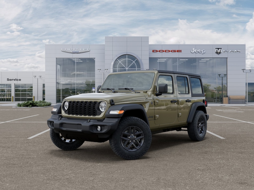 New 2026 Jeep Wrangler 4-Door Sport S 4x4 SUV