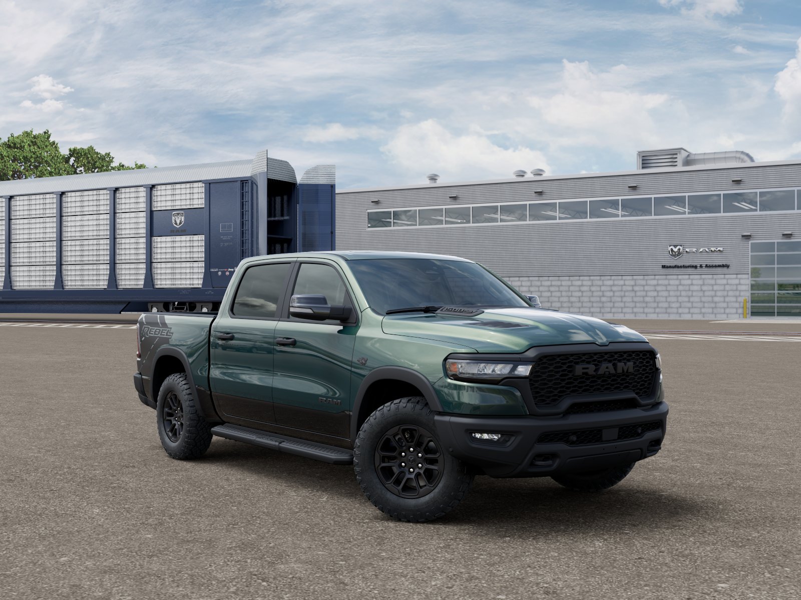 New 2027 Ram 1500 REBEL CREW CAB 4X4 5'7' BOX Pickup