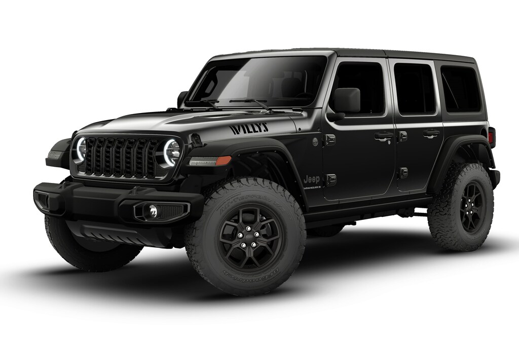 New 2026 Jeep Wrangler 4-DOOR WILLYS Sport Utility