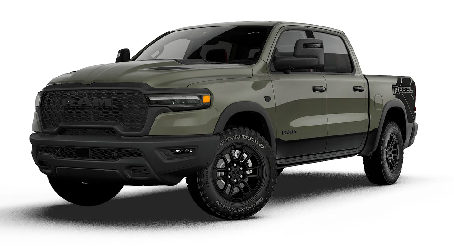 New 2027 Ram 1500 REBEL CREW CAB 4X4 5'7 BOX Pickup