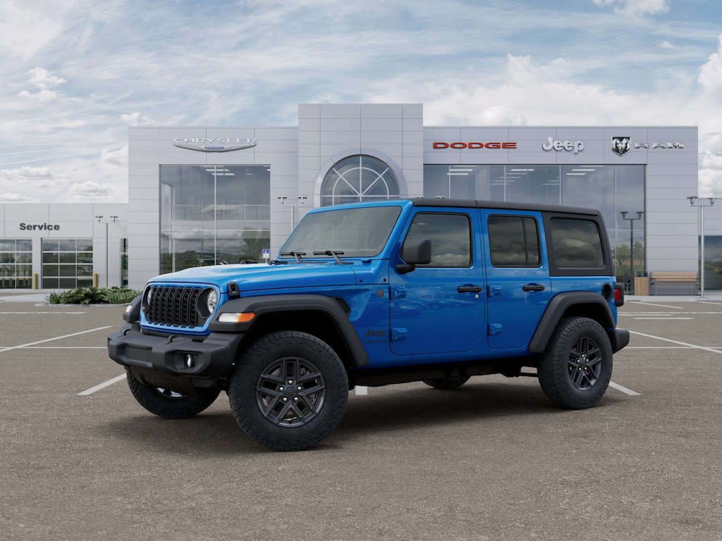New 2026 Jeep Wrangler 4-Door Sport S 4x4 SUV