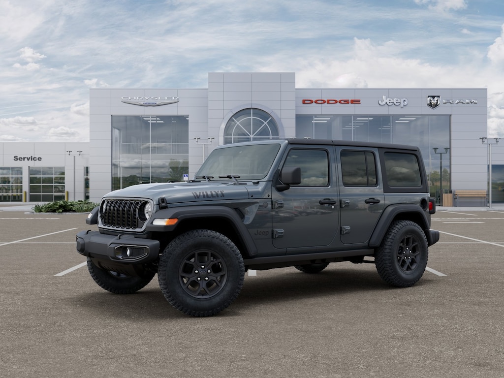 New 2026 Jeep Wrangler 4-Door Willys 4x4 SUV
