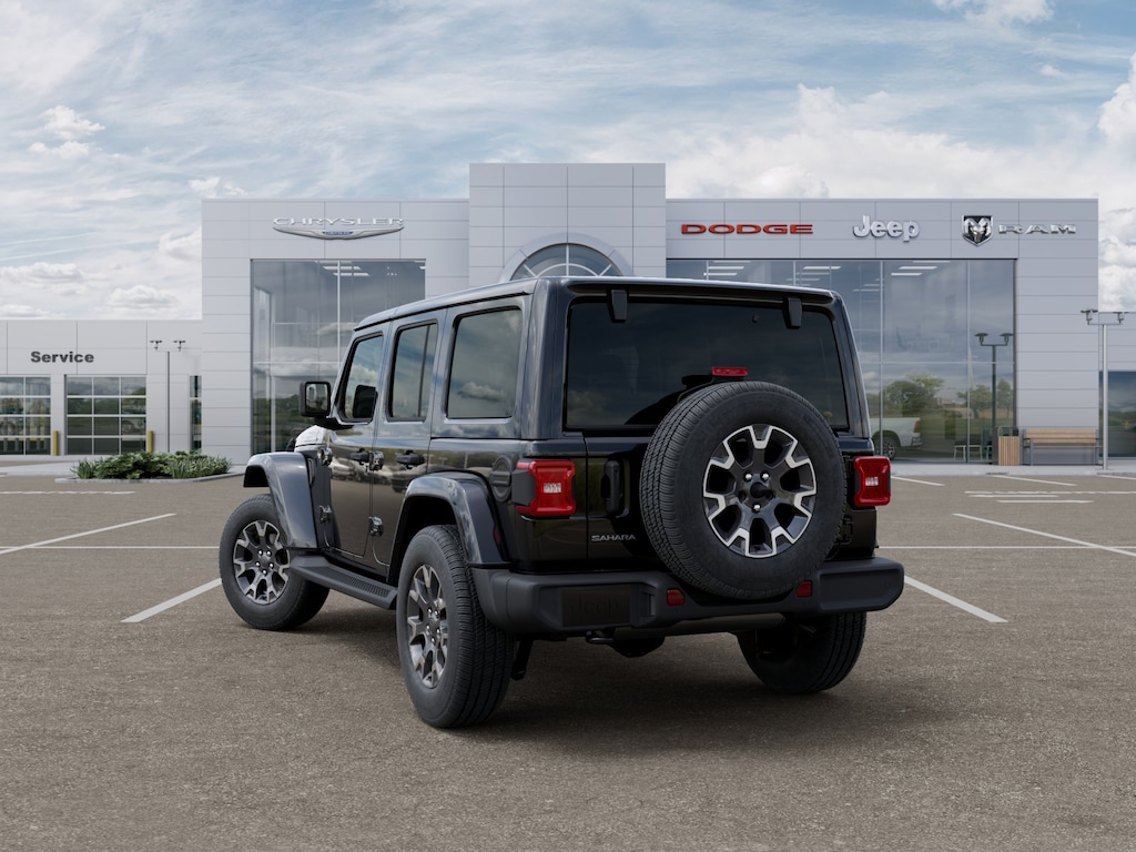 New 2025 Jeep Wrangler 4-DOOR SAHARA Sport Utility