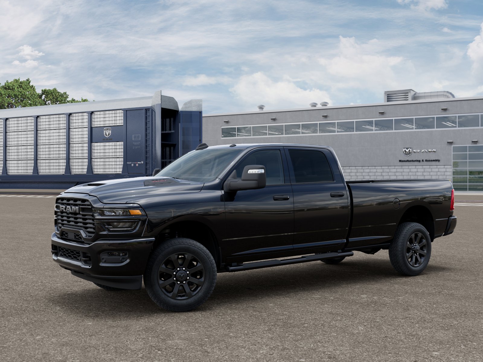 New 2027 Ram 2500 BLACK EXPRESS CREW CAB 4X4 8' BOX Pickup