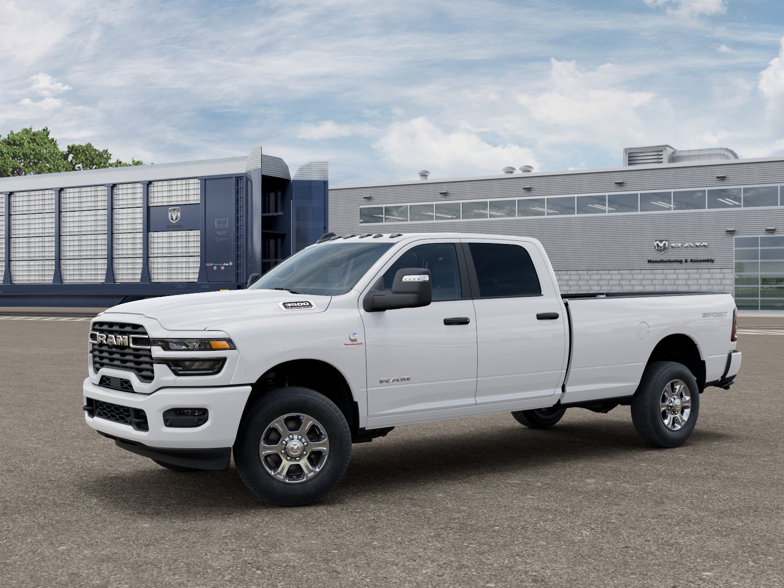 New 2027 Ram 3500 BIG HORN CREW CAB 4X4 8' BOX Pickup