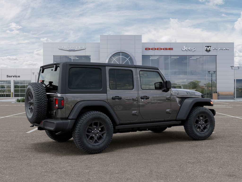 New 2026 Jeep Wrangler 4-Door Willys 4x4 SUV