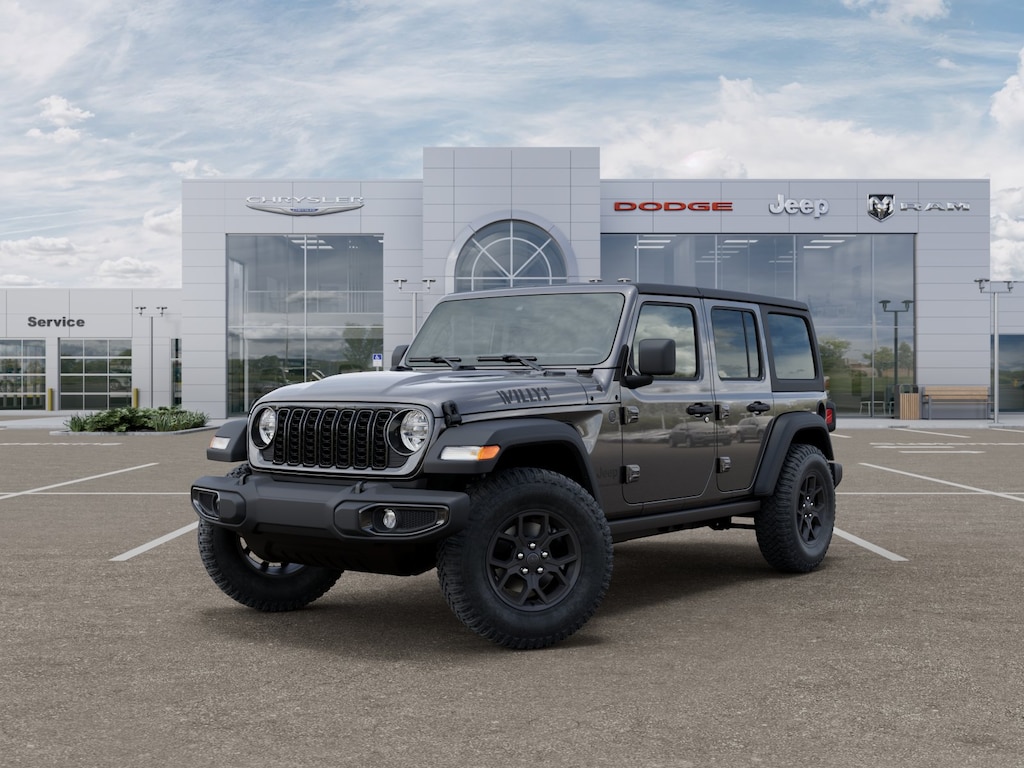 New 2026 Jeep Wrangler 4-Door Willys 4x4 SUV