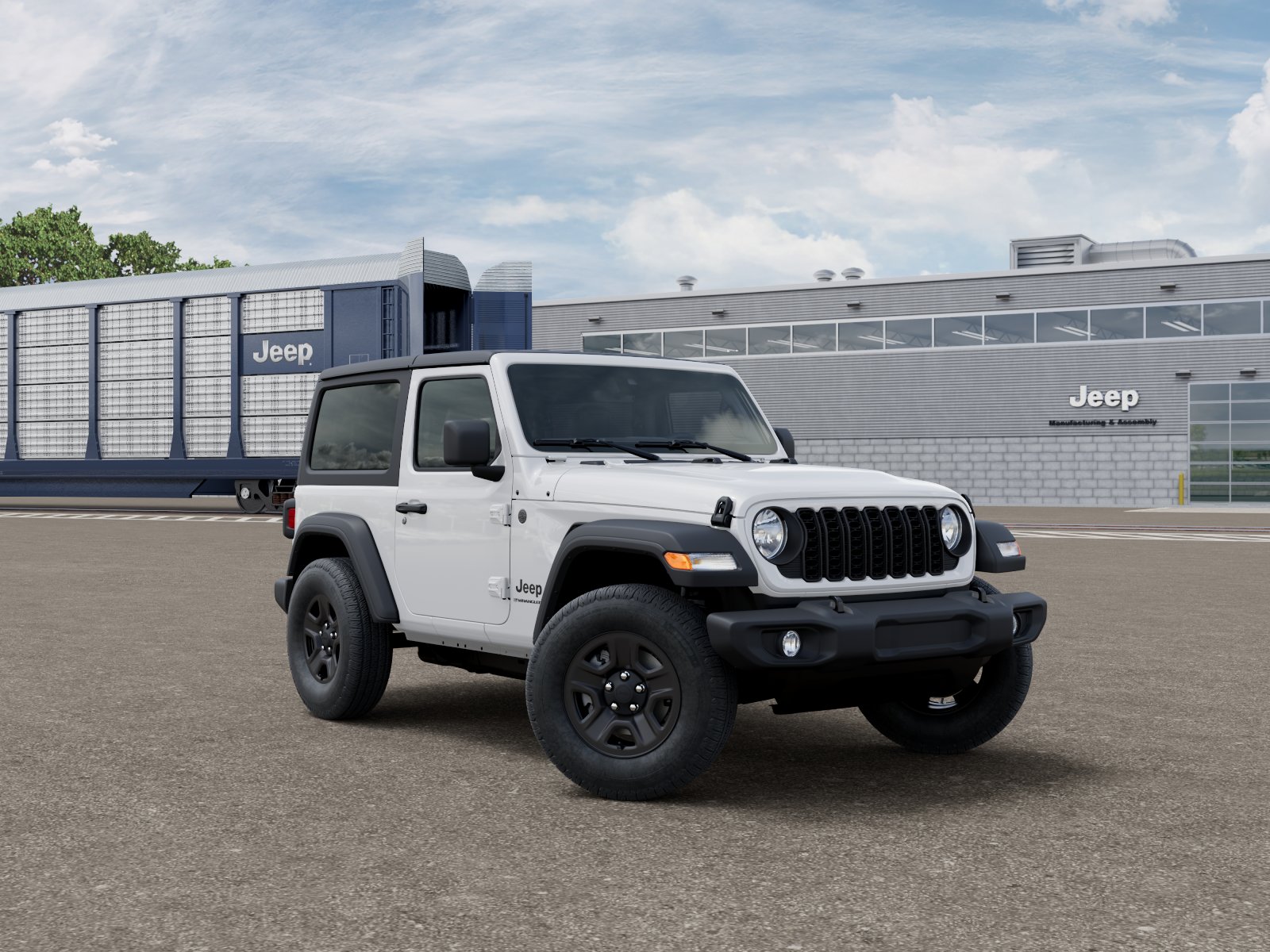 New 2027 Jeep Wrangler 2-DOOR SPORT Sport Utility