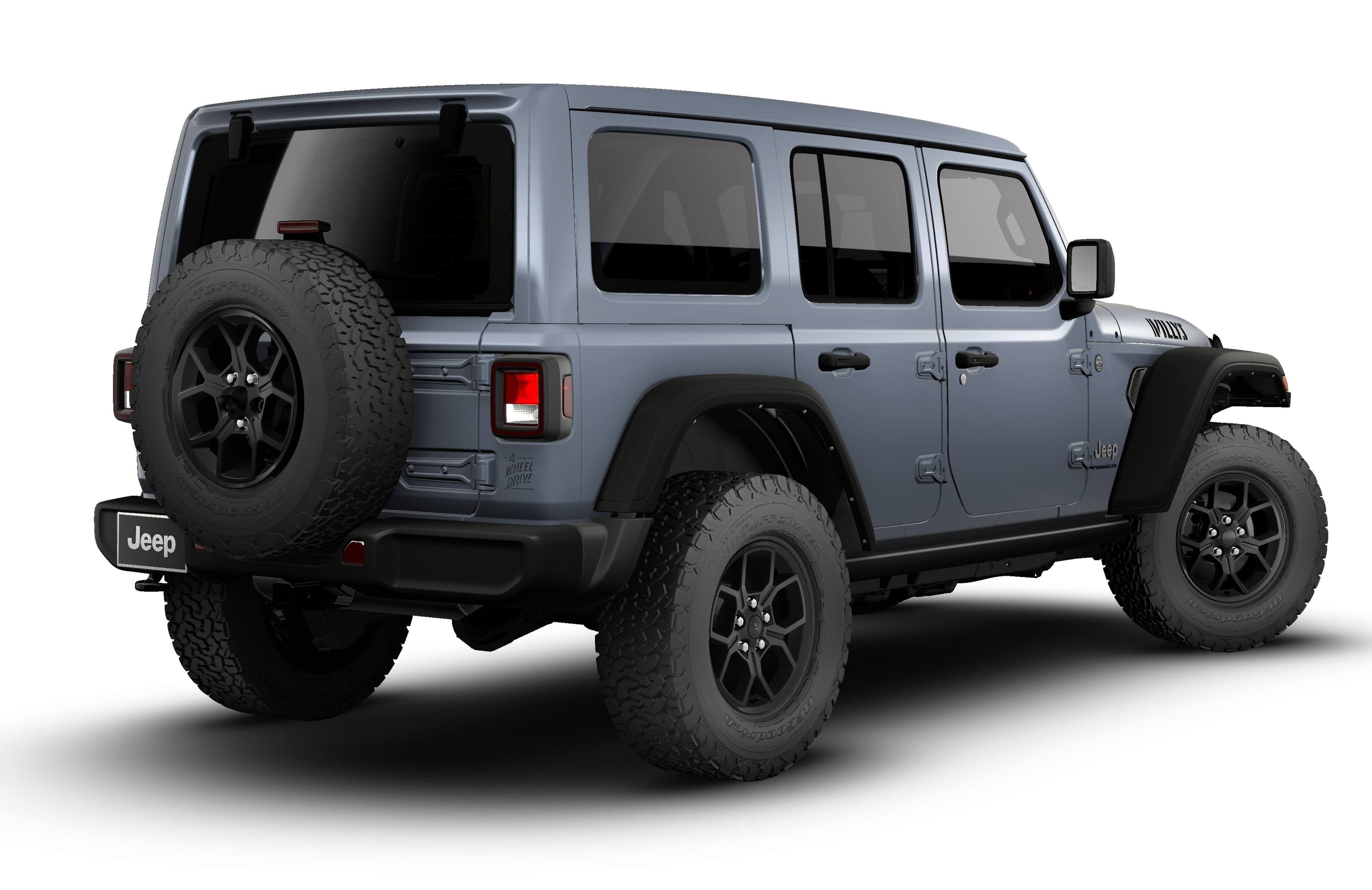 New 2026 Jeep Wrangler 4-Door Willys 4x4 Sport Utility